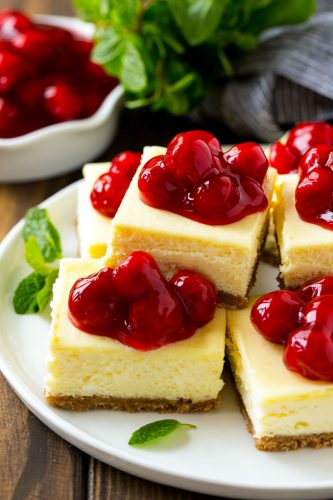 Cherry Cheesecake Bars