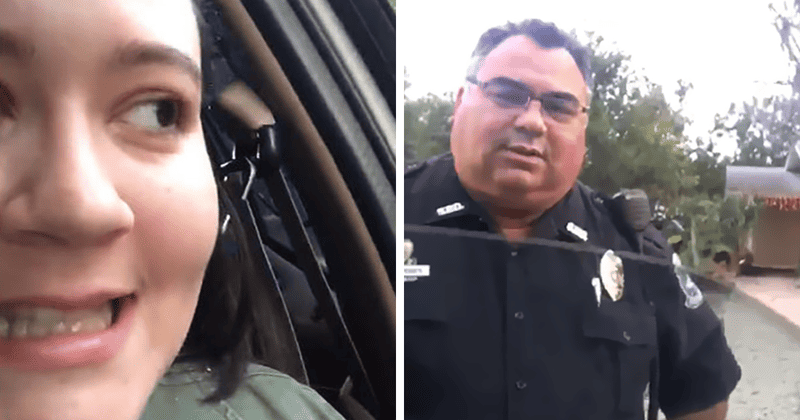This Woman’s Reaction When She Recognizes The Cop That Pulled Her Over Will Make Your Day