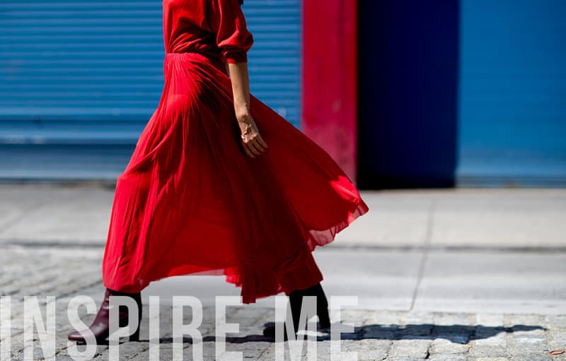 Trends: red is the coolest colour for 2018