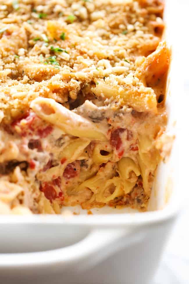 Creamy Italian Pasta Casserole – Chef in Training