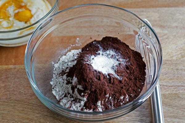 Double Chocolate Cupcakes Recipe | SimplyRecipes.com