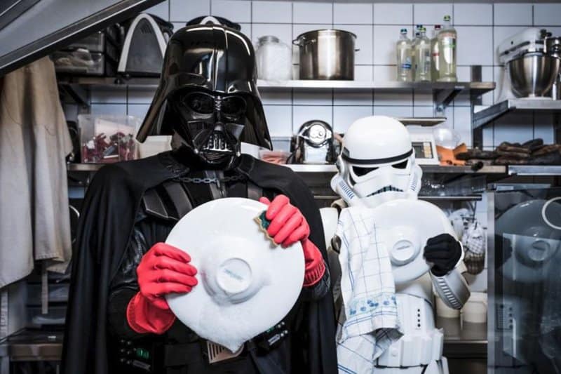 Photographer Reimagines What Would Happen If Darth Vader Faced Financial Crisis