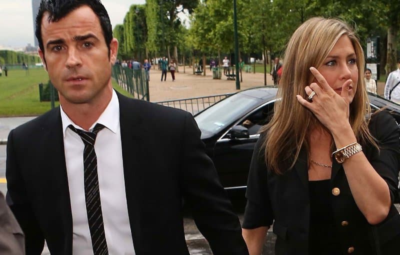 Jennifer Aniston might not have actually married Justin Theroux, a website has reported.