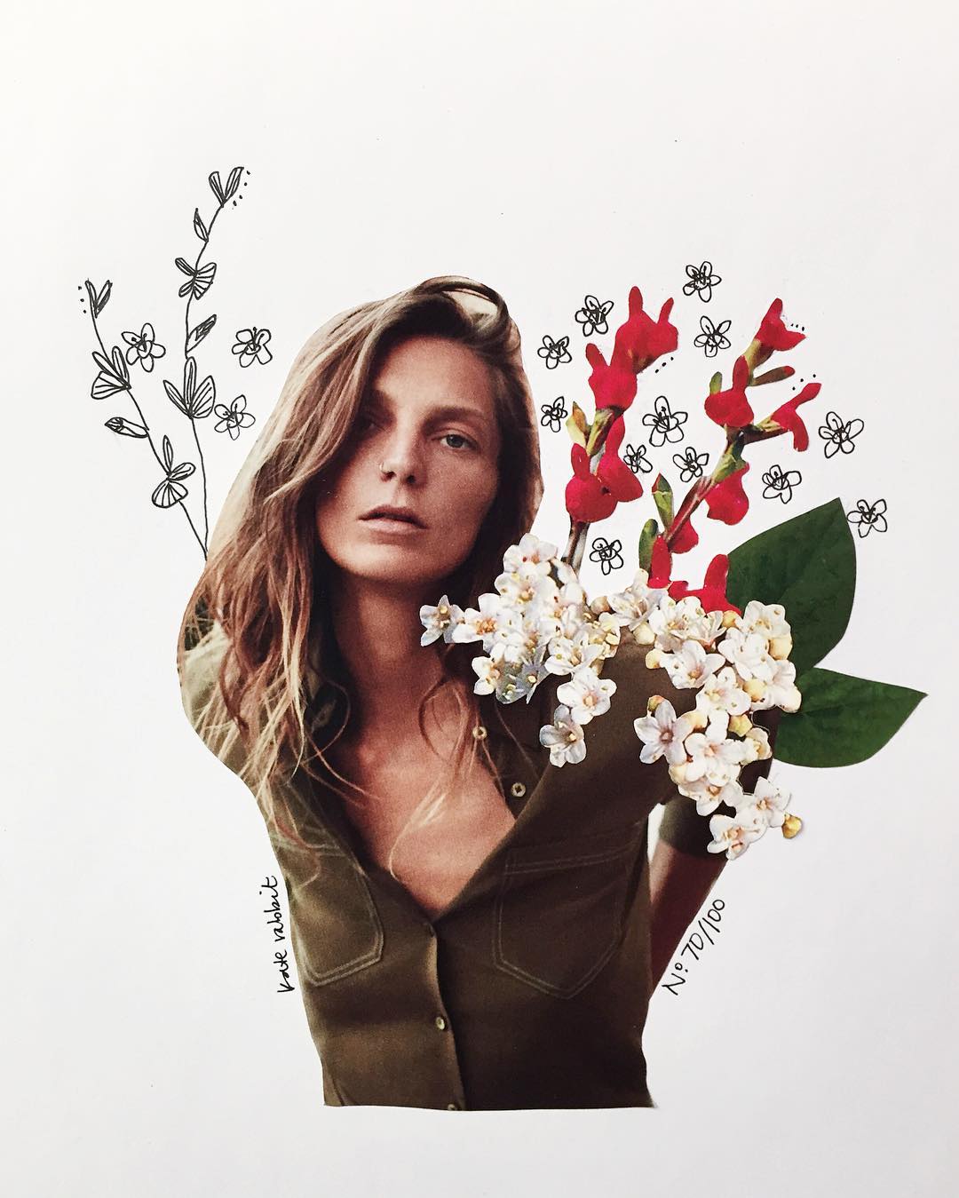 The beautiful collages of Katy Edling