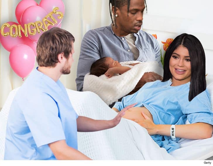 Kylie Jenner Gives Birth to Baby Girl With Travis Scott! “I’ve Never Felt Love & Happiness Like This I Could Burst”
