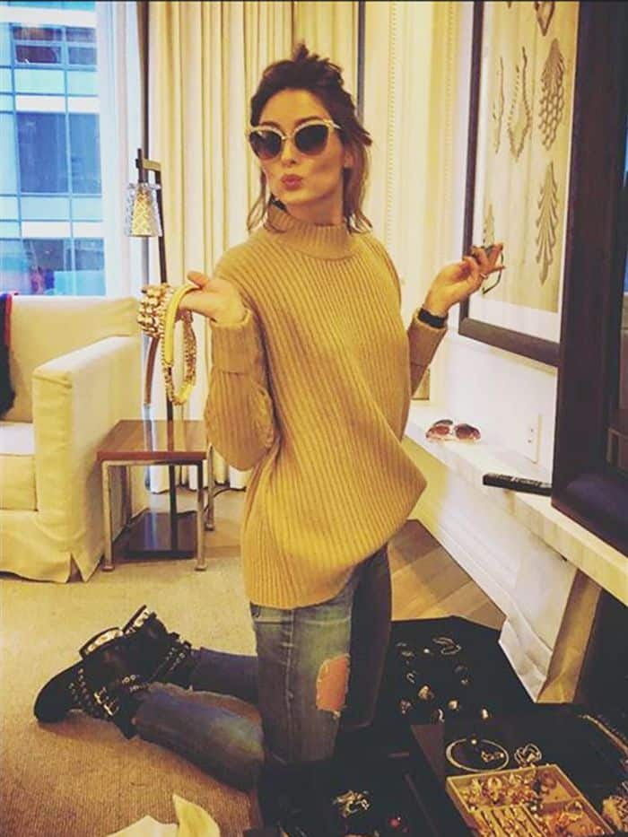 Olivia Palermo Just Wore the Most Chill Outfit We’ve Ever Seen on Her