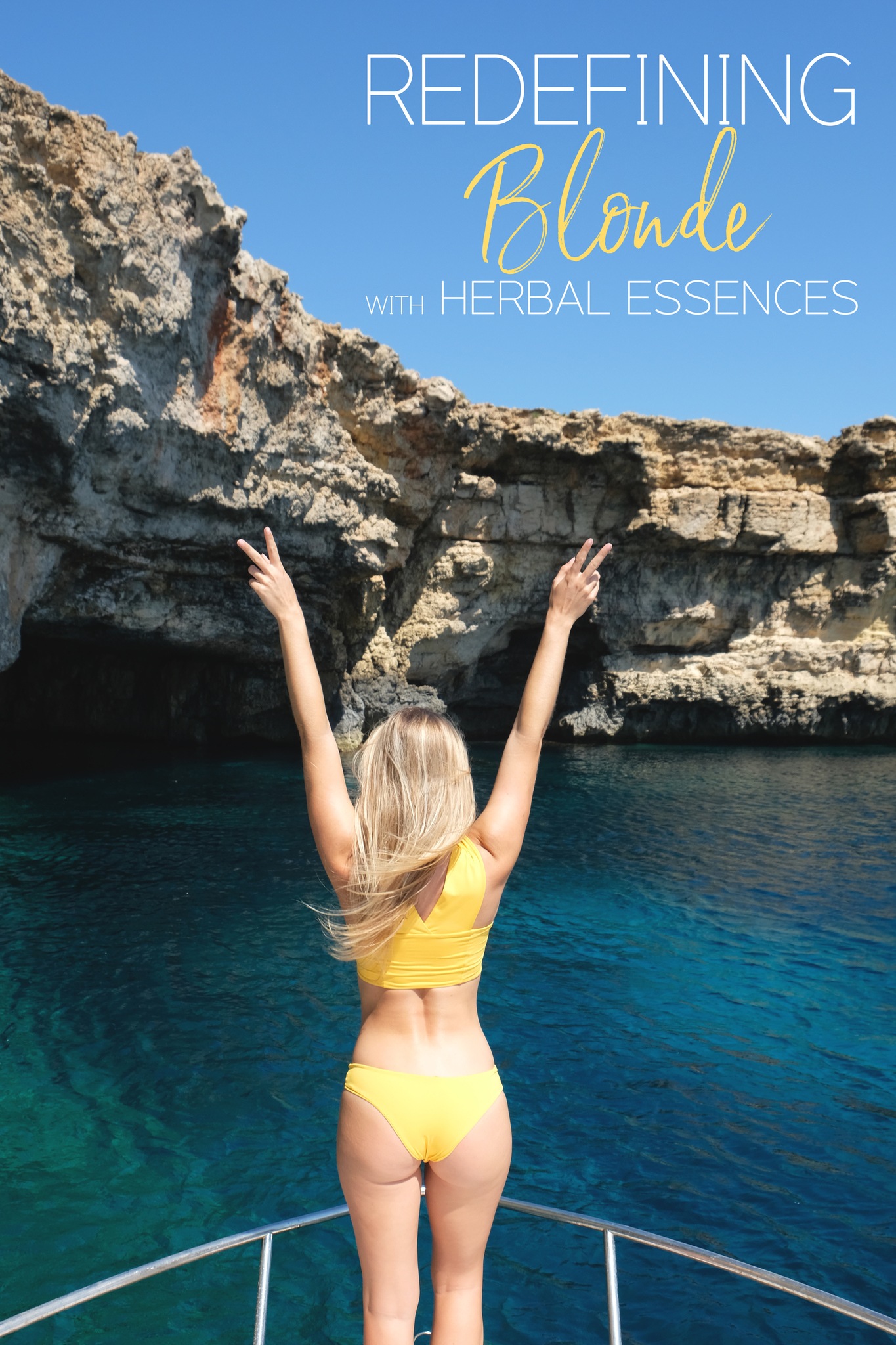 Redefining Blonde with Herbal Essences