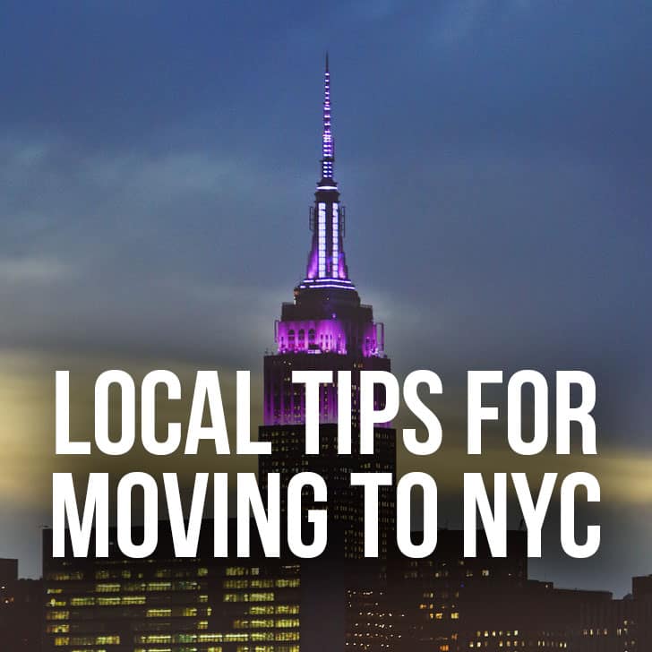 Moving to New York Advice { Local Tips for Living in NYC }