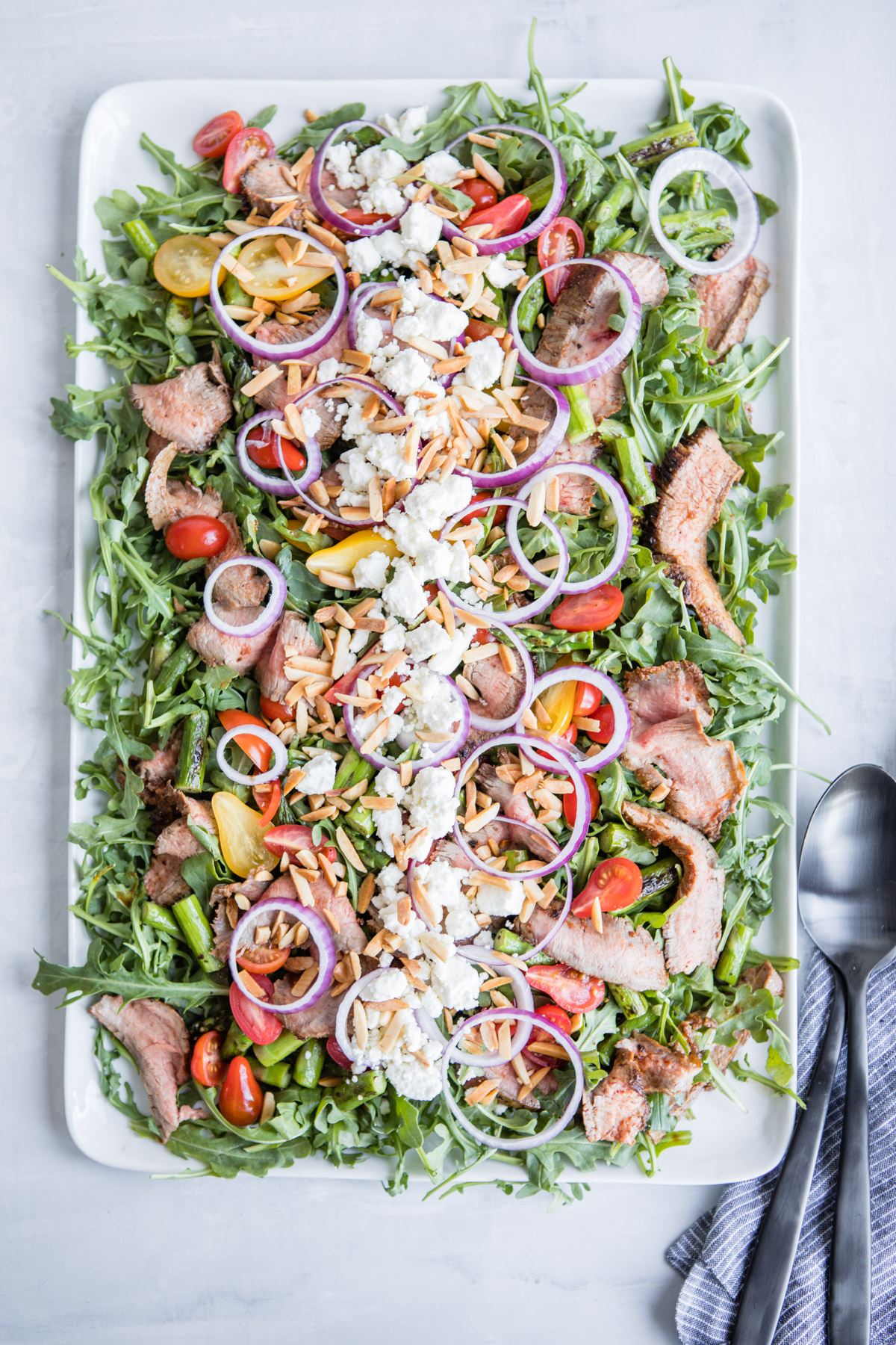 Marinated Flank Steak Salad ⋆ Design Mom