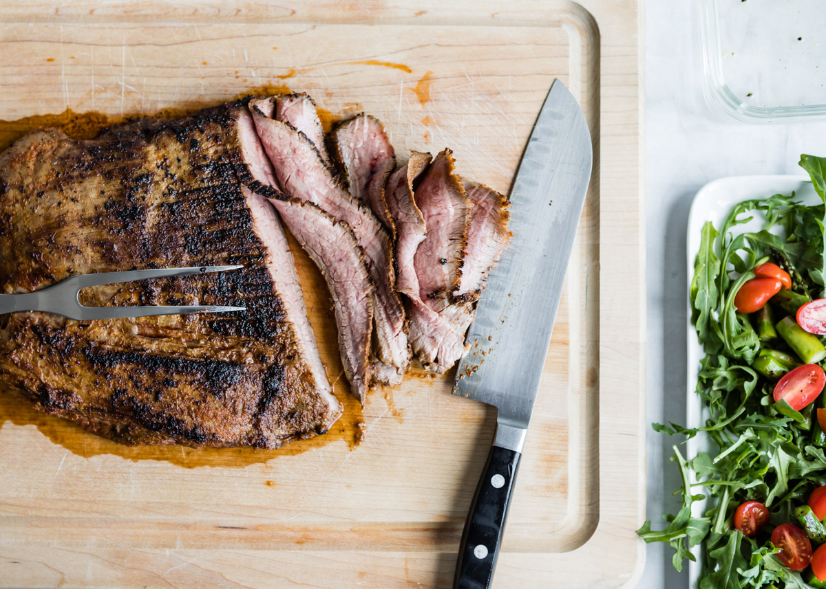 Marinated Flank Steak Salad ⋆ Design Mom
