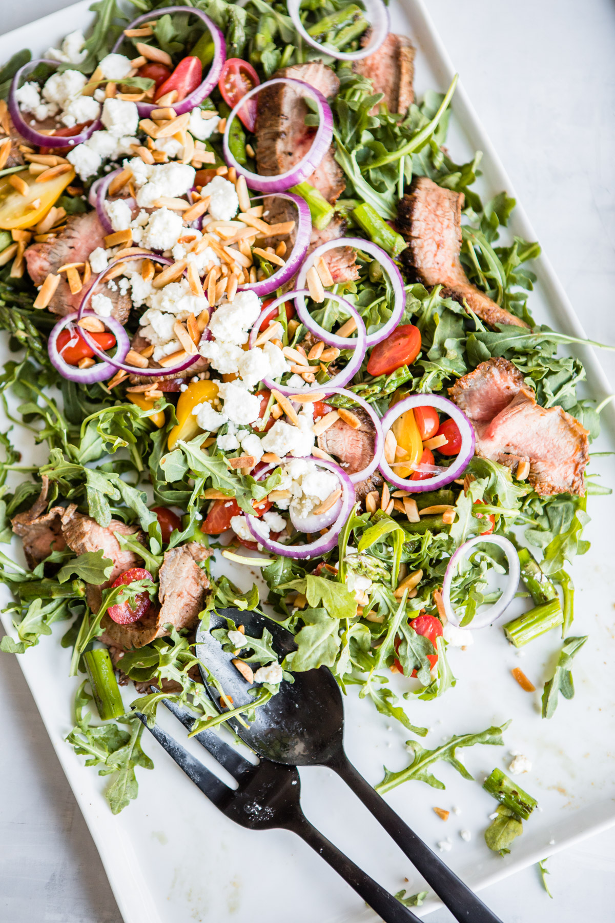 Marinated Flank Steak Salad ⋆ Design Mom
