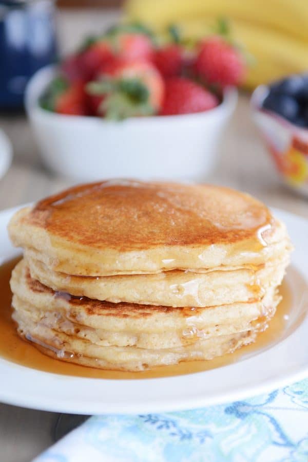 Fluffy Buttermilk Overnight Pancakes Recipe