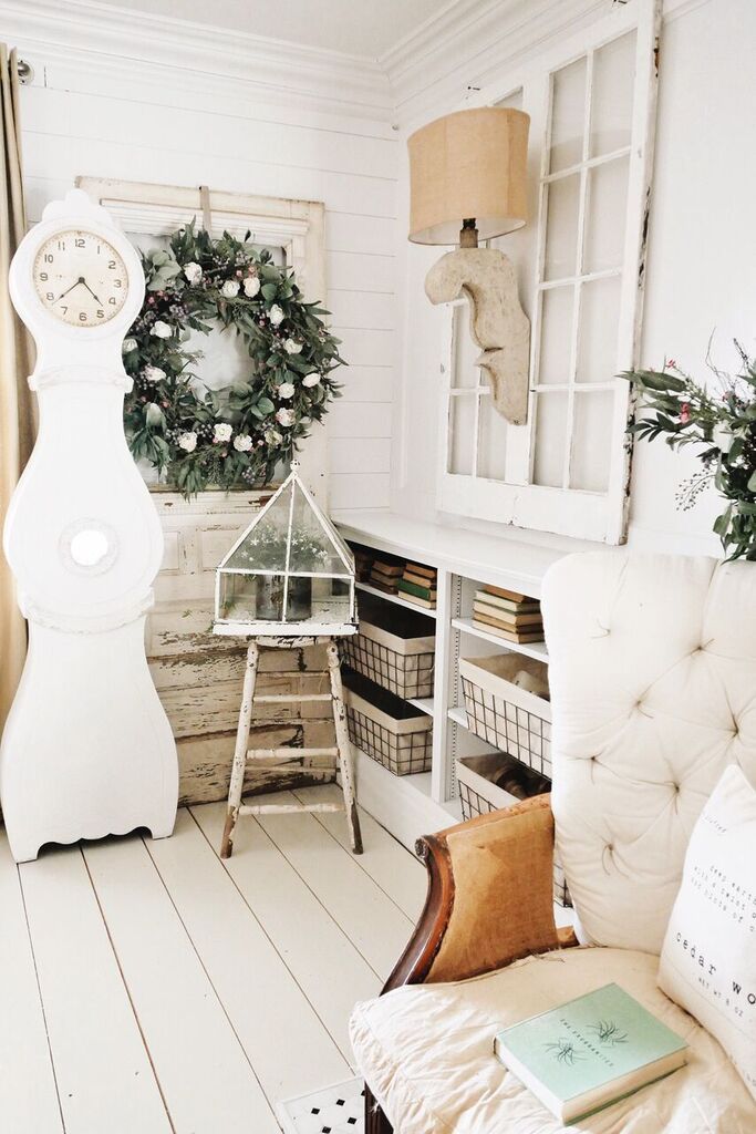 DIY Spring Watering Can Mantel