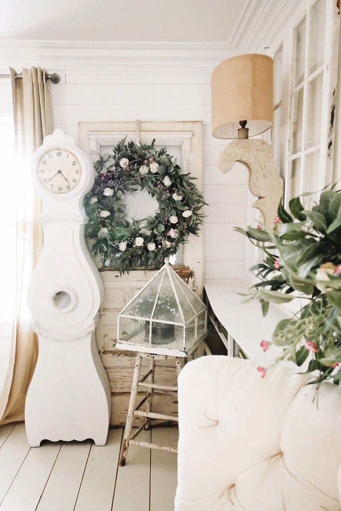 DIY Spring Watering Can Mantel