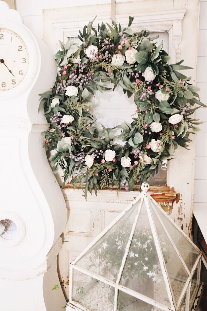 DIY Spring Watering Can Mantel