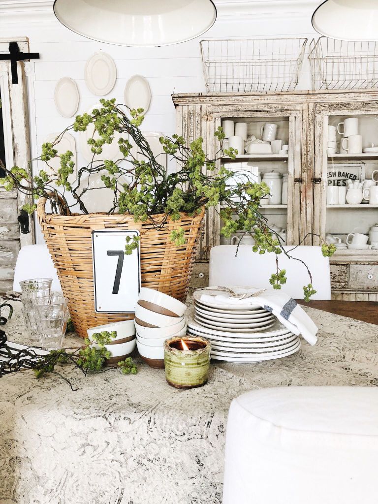 DIY Spring Watering Can Mantel