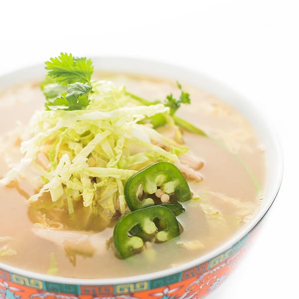 Asian Chicken Cabbage Soup Recipe