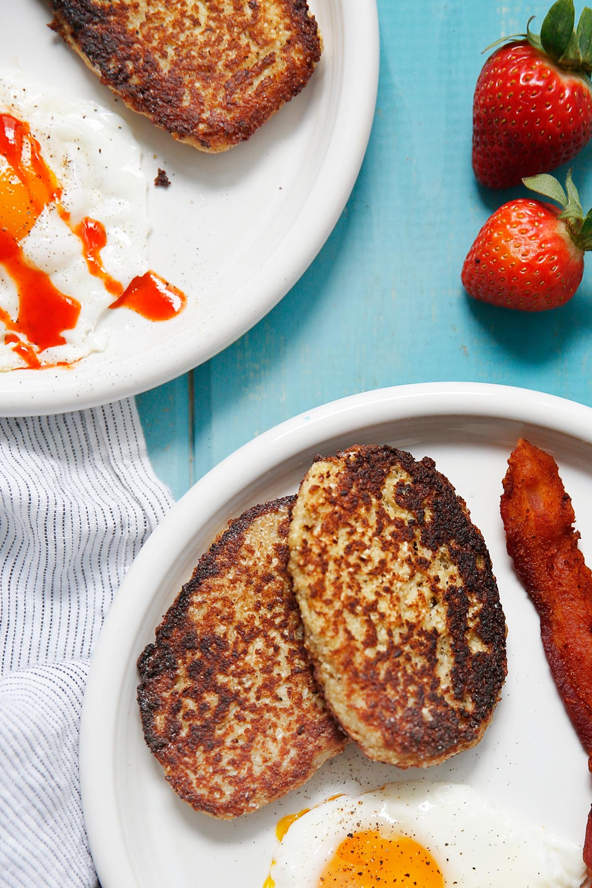 Low Carb Cauliflower Hash Browns (Keto)