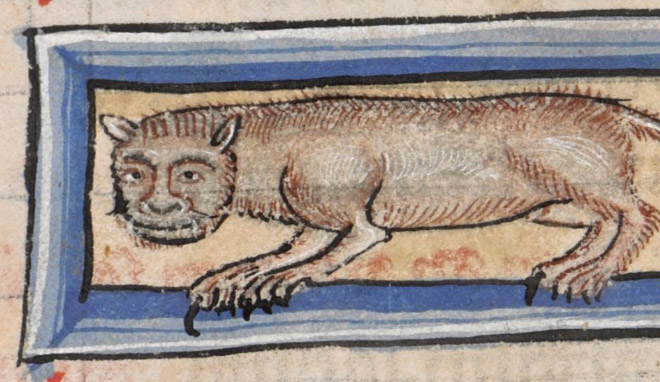 Check out Ugly Medieval Paintings of Cats, it looks like the medieval painters never laid eyes on a cat.