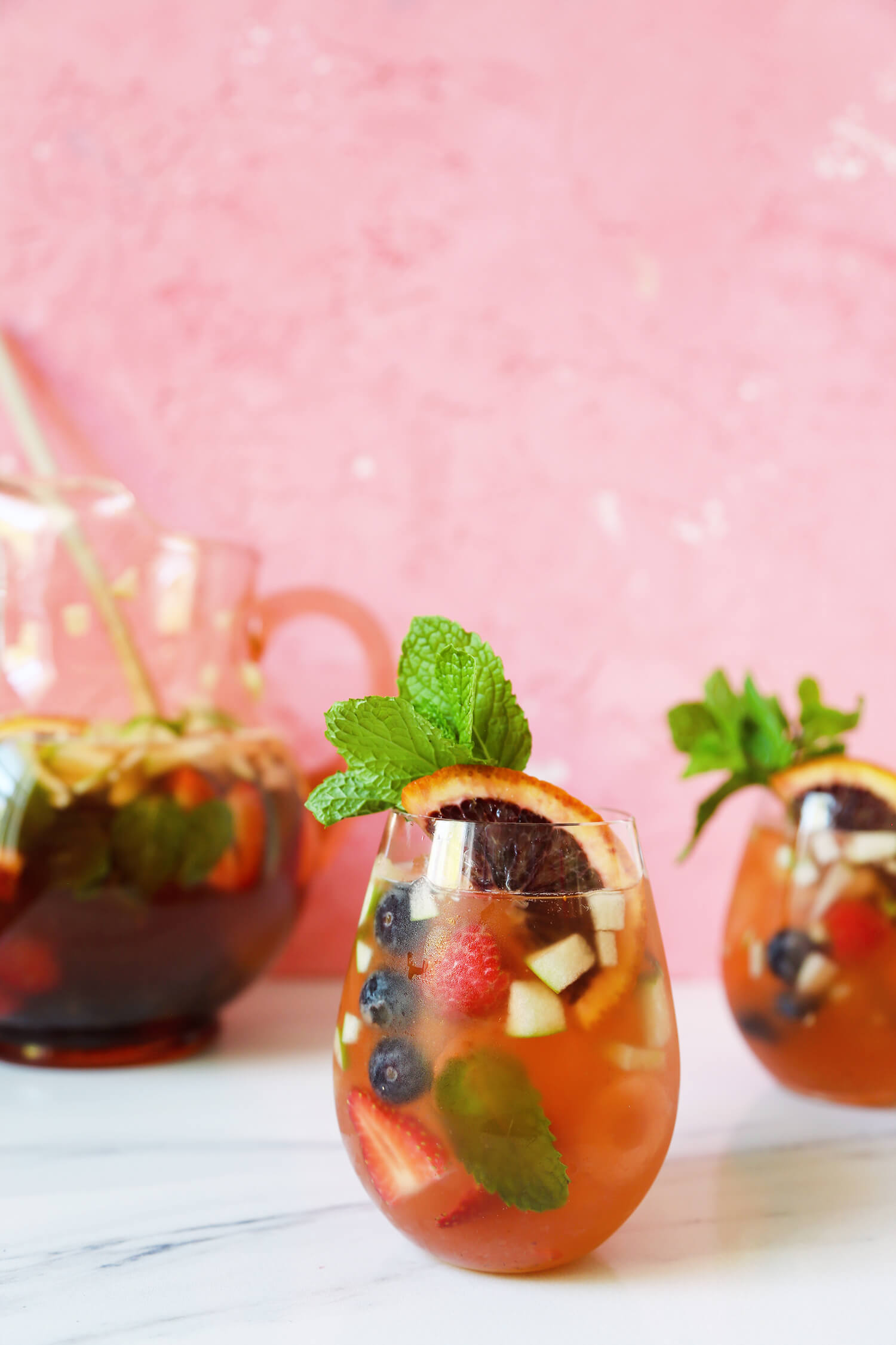 Kombucha Sangria – A Beautiful Mess