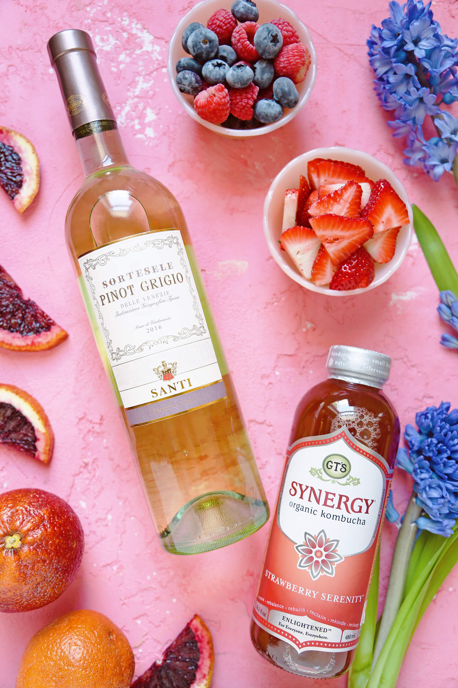 Kombucha Sangria – A Beautiful Mess
