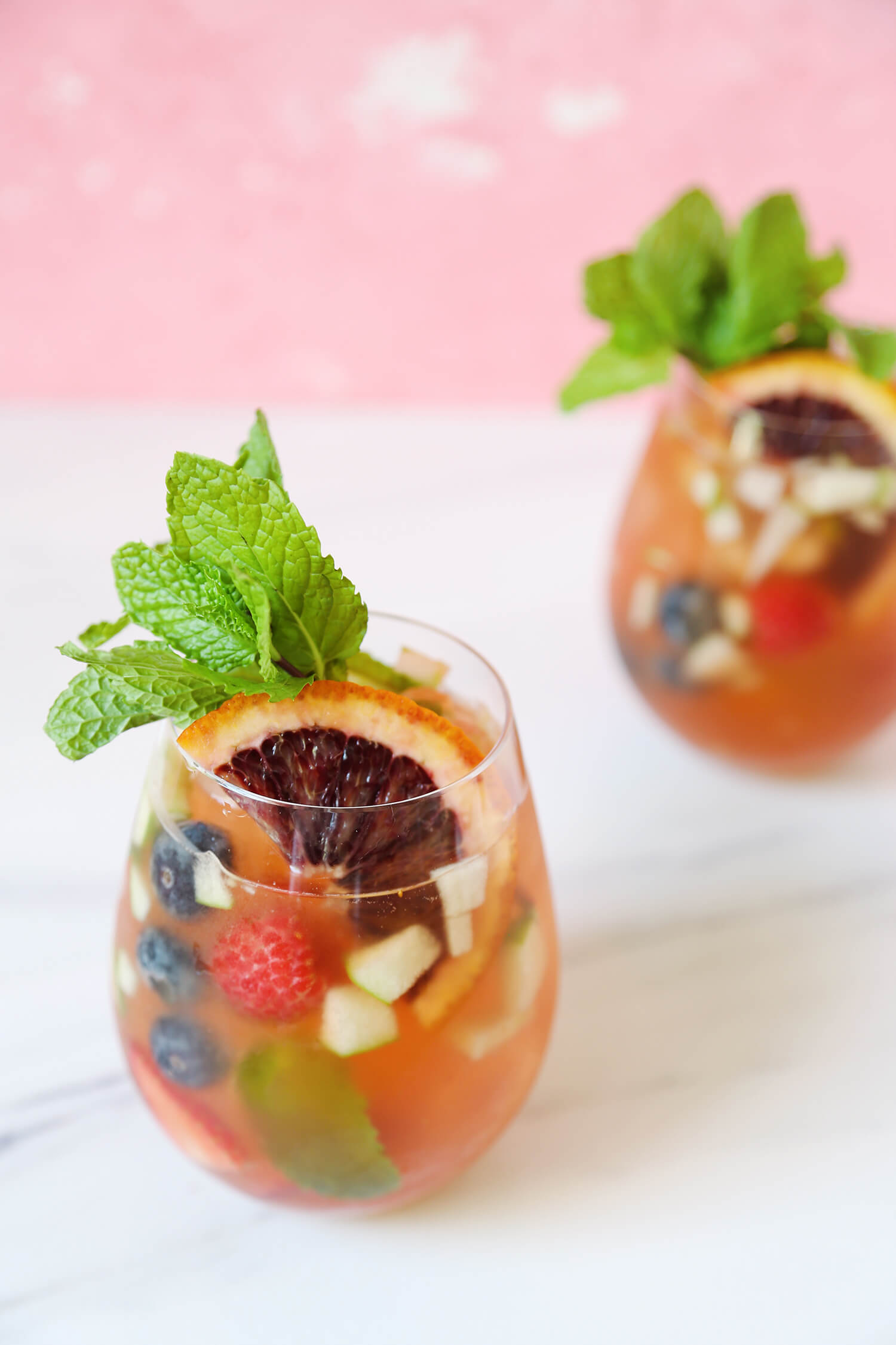 Kombucha Sangria – A Beautiful Mess
