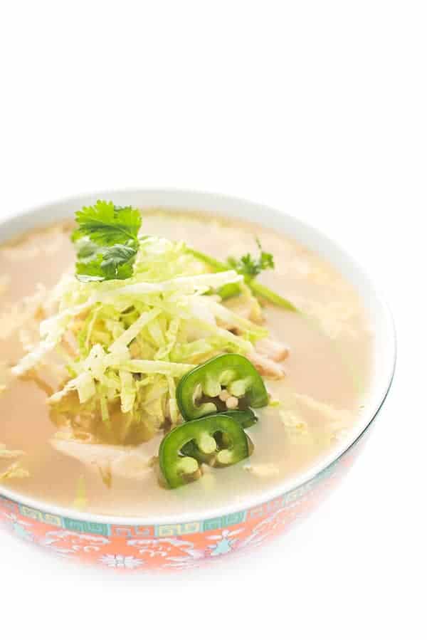 Asian Chicken Cabbage Soup Recipe