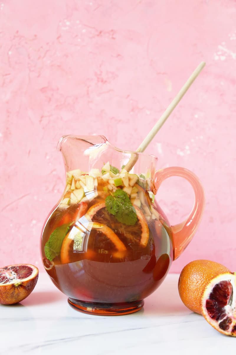 Kombucha Sangria – A Beautiful Mess