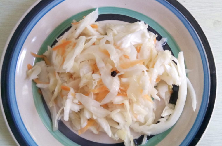 Easy pickled Cabbage with Carrot recipe • Furilia Your daily fix in