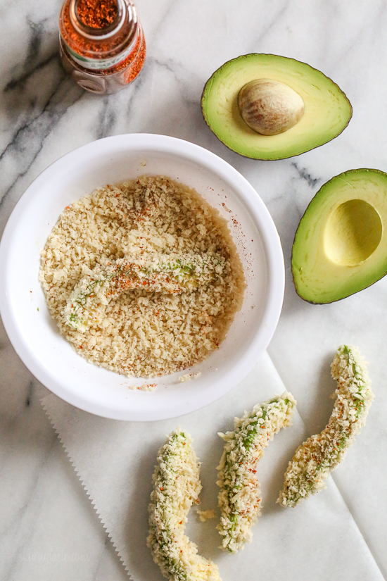Avocado Fries with Lime Dipping Sauce / Skinnytaste