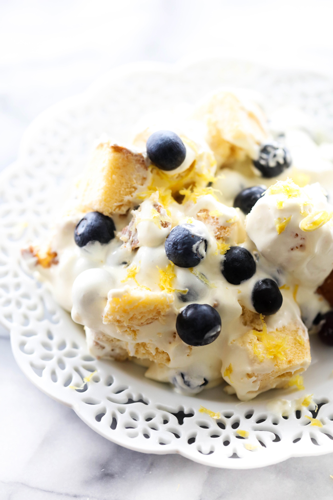 Lemon Blueberry Trifle &#8211; Chef in Training