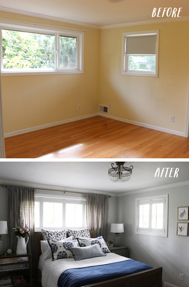 Master Bedroom Makeover – New Bed, Rug & Bedding!