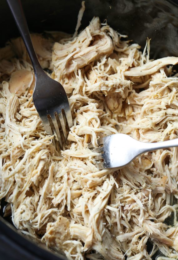 Slow Cooker Buffalo Chicken Lettuce Wraps