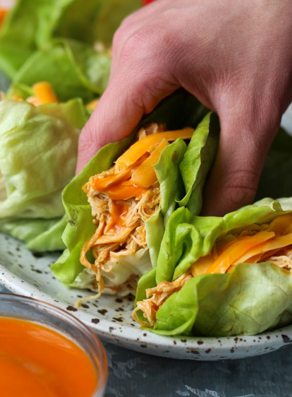Slow Cooker Buffalo Chicken Lettuce Wraps Furilia Entertainment