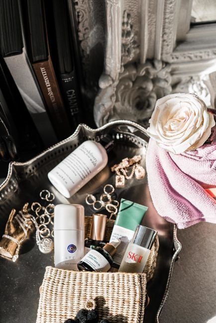 Spring Beauty :: Ruffle top & All things Beauty