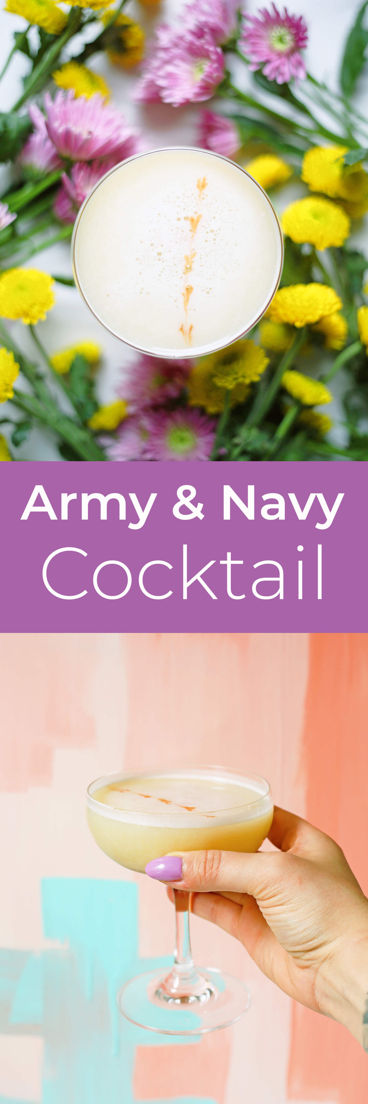 Army &#038; Navy Cocktail – A Beautiful Mess
