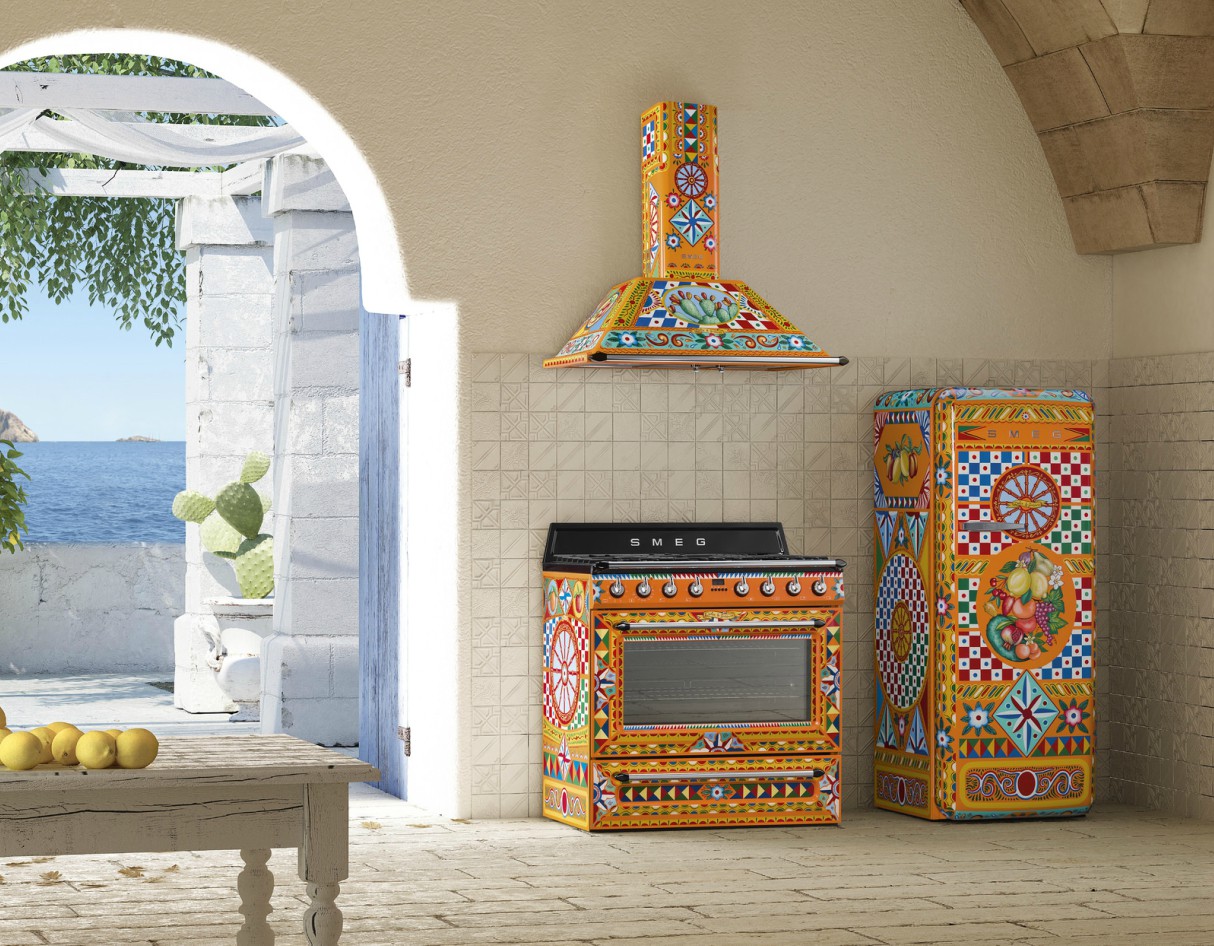 Smeg x Dolce & Gabbana ‘Divina Cucina’ Kitchen Collection