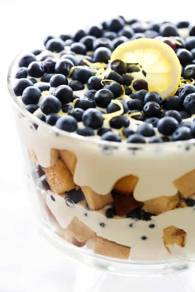 Lemon Blueberry Trifle – Chef in Training