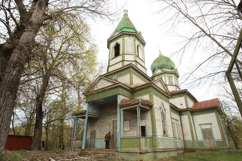Chernobyl Wooden Church Chernobyl Atomic Spring in the only city that remained Soviet forever