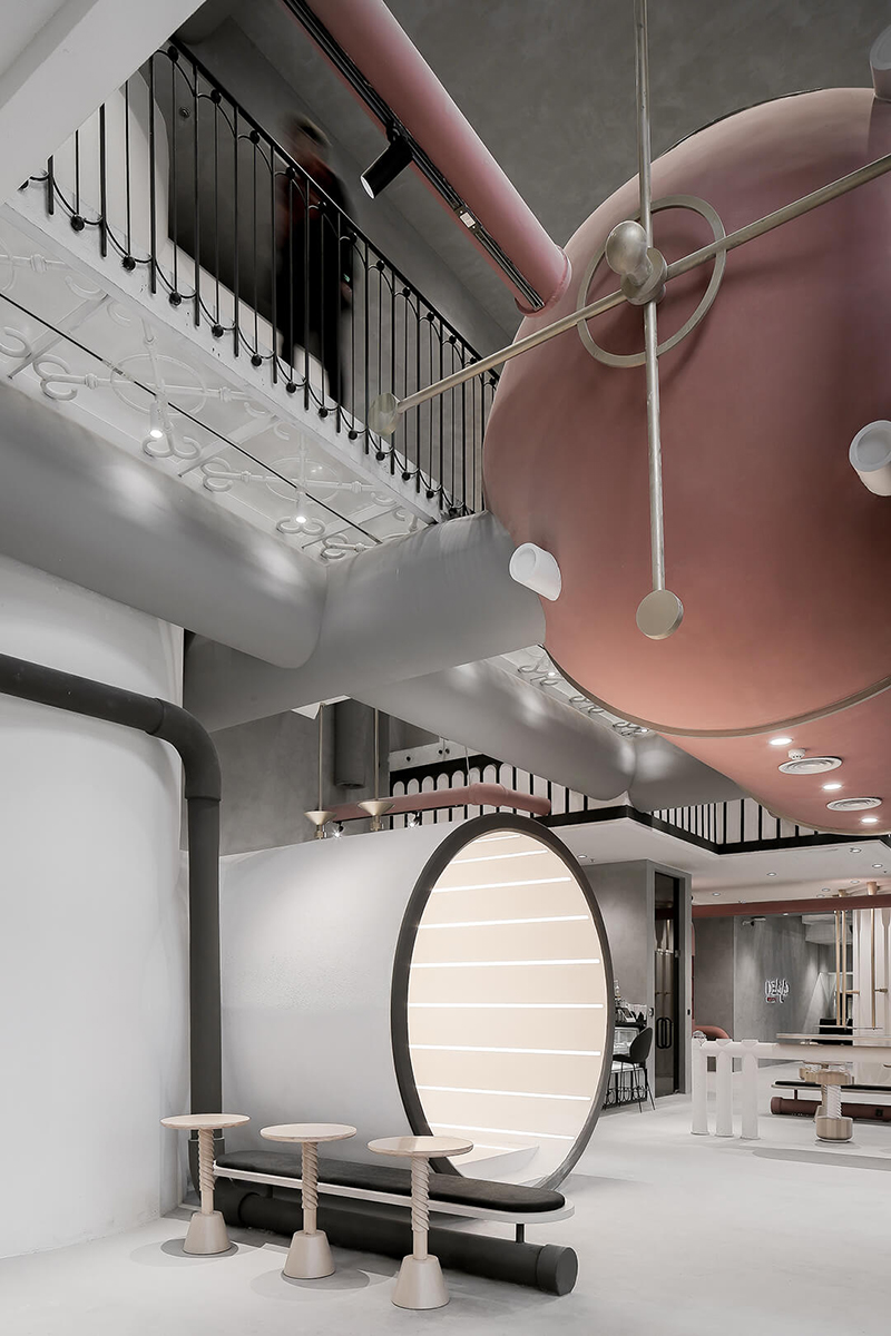 A fusion of the Industrial Age and the Age of Technology in Ideas Lab, China