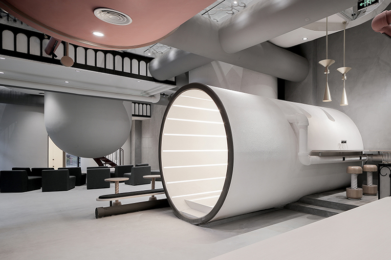 A fusion of the Industrial Age and the Age of Technology in Ideas Lab, China