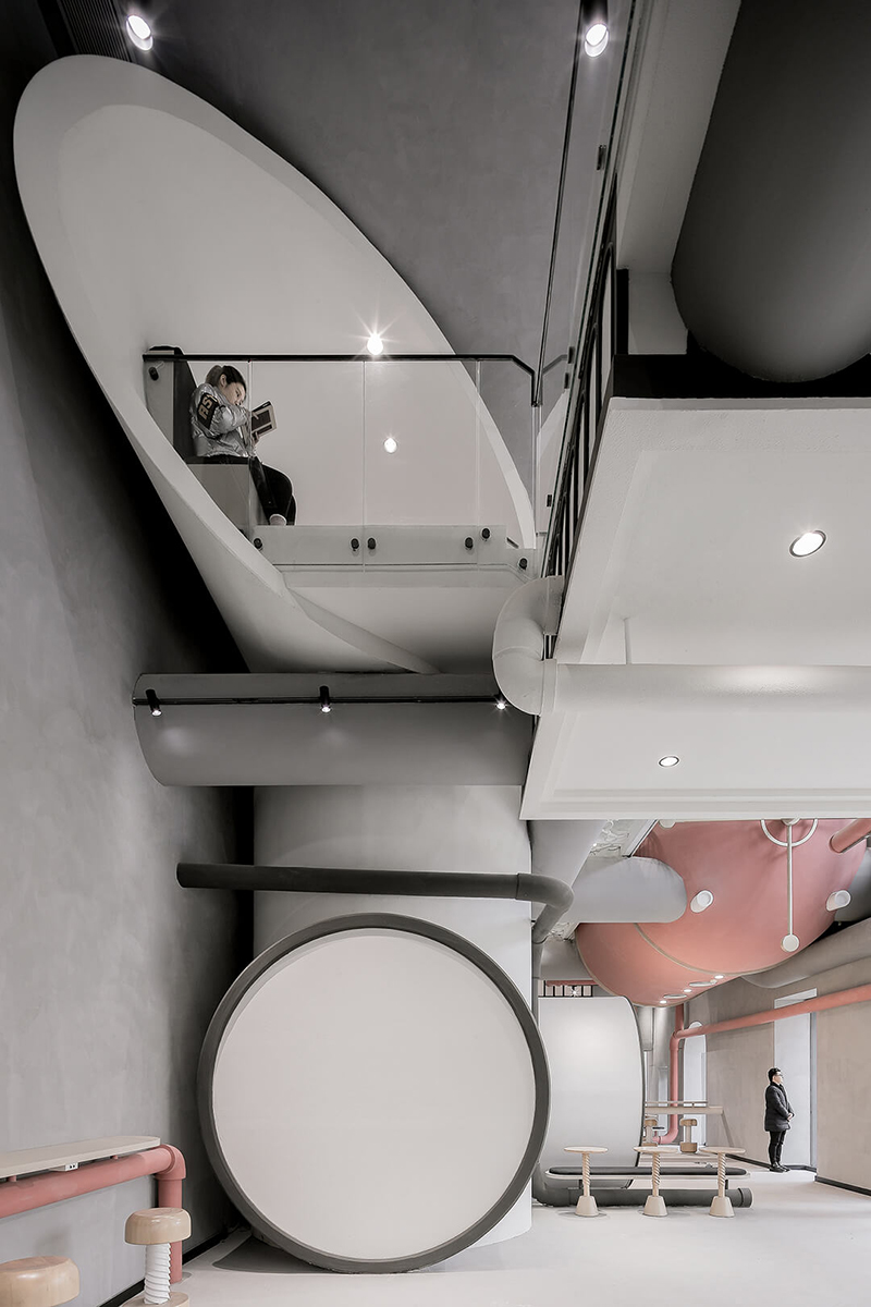 A fusion of the Industrial Age and the Age of Technology in Ideas Lab, China