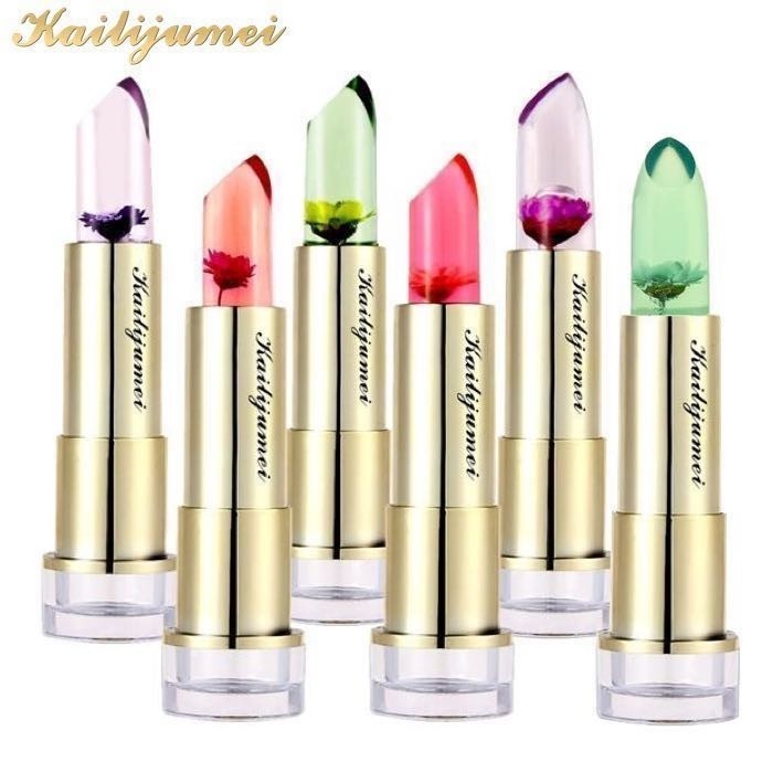 Kailijumei - Transparent Case Secret Jelly Lipstick (6 Colors) Kailijumei Red Case Secret Jelly Lipstick (#03 Flame Red) Review