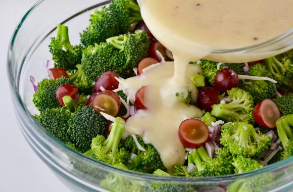 Tasty Broccoli Salad with Bacon