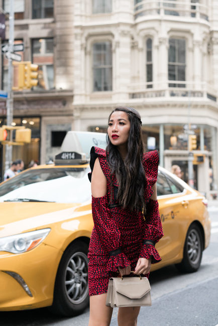 Date Night Outfit: Red dress &#038; Red lips