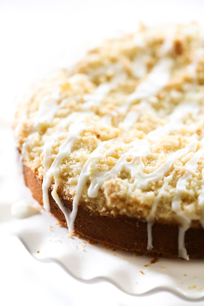 Wonderful Breakfast or Dessert Recipe – Lemon Crumb Cake