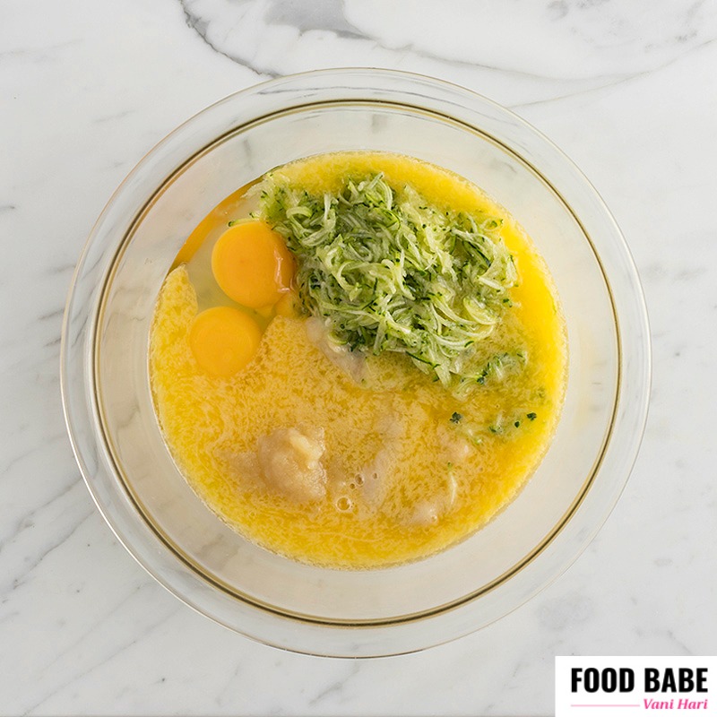 Mini Zucchini Banana Muffins Without Sugar Recipe