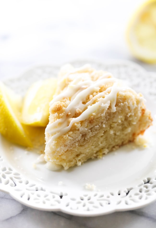 Wonderful Breakfast or Dessert Recipe – Lemon Crumb Cake