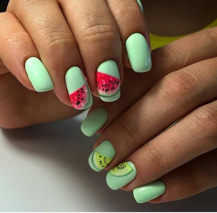 The Latest Trends in Nail Art 2018 and Spring-Summer Bright Nail designs!