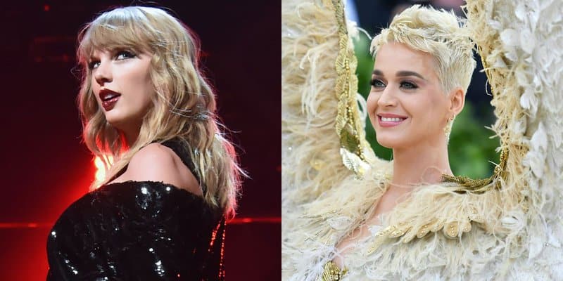 Taylor Swift Announces End of Katy Perry Feud With Olive Wreath / Elle